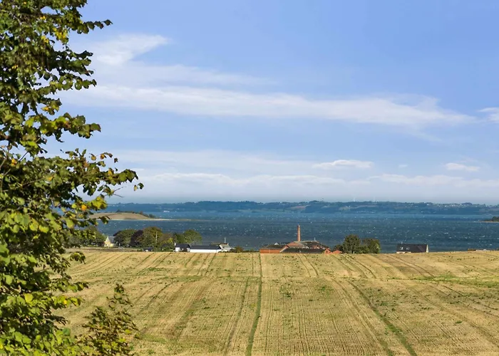 Panorama Nature Peace In Idyllic Mols Farma Knebel